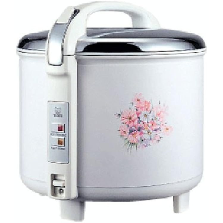 Tiger JCC-2700-FG 15-Cup Uncooked Rice Cooker and Warmer, Floral White